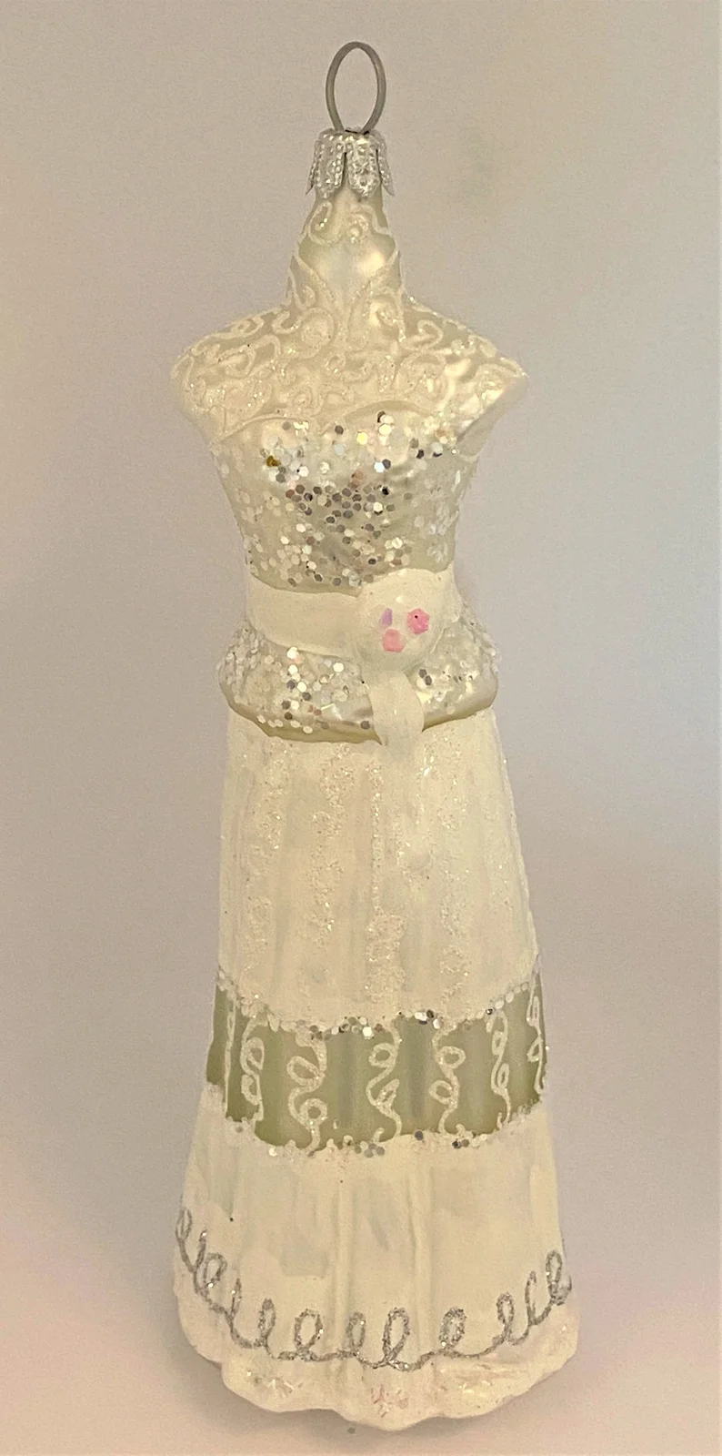 GMC Langes schmales weisses Kleid