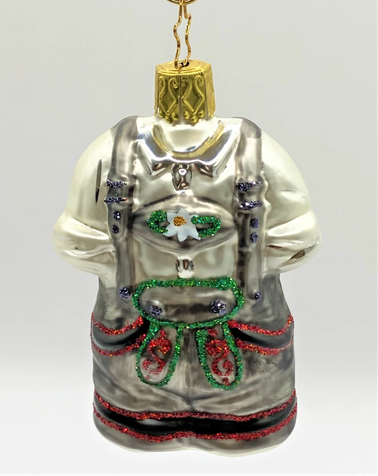 Inge-Glas Graue Lederhose