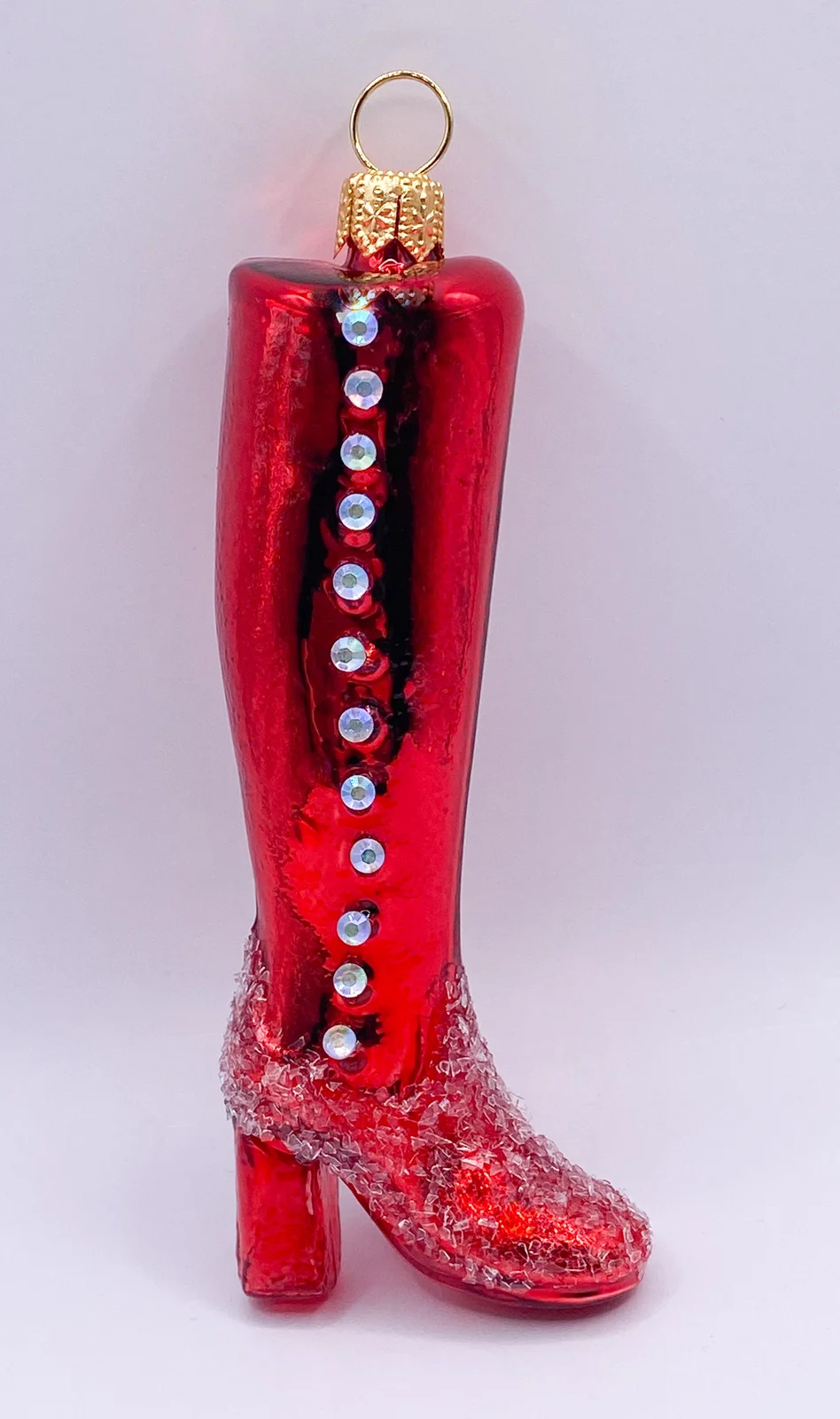 GMC Roter High Heel Stiefel