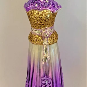 GMC Langes schmales violettes Kleid