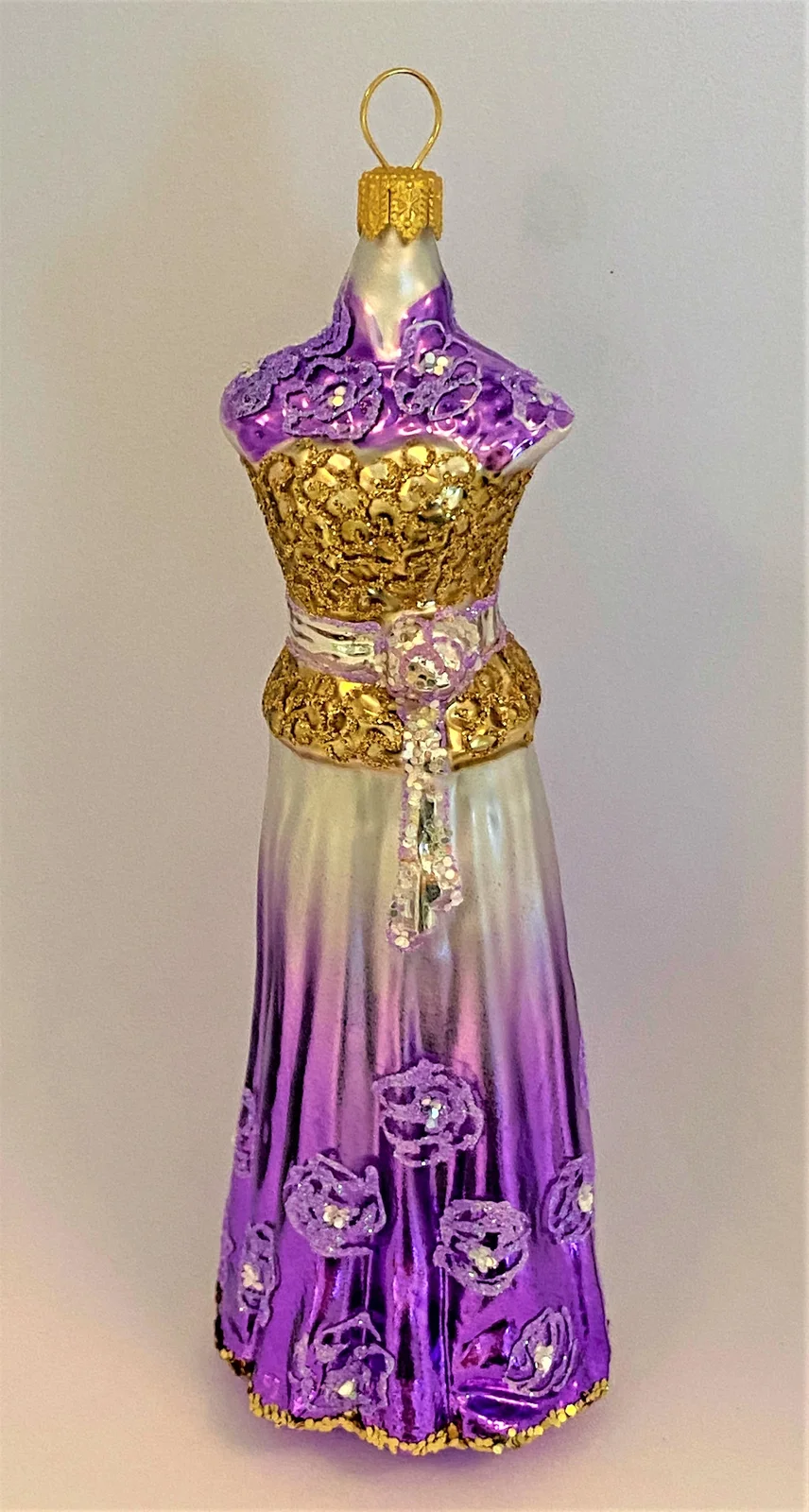 GMC Langes schmales violettes Kleid