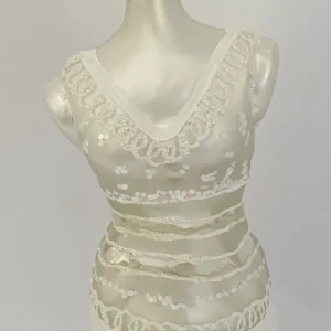 GMC Kurzes weisses Kleid