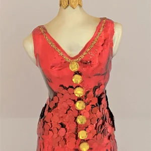GMC Kurzes rotes Kleid