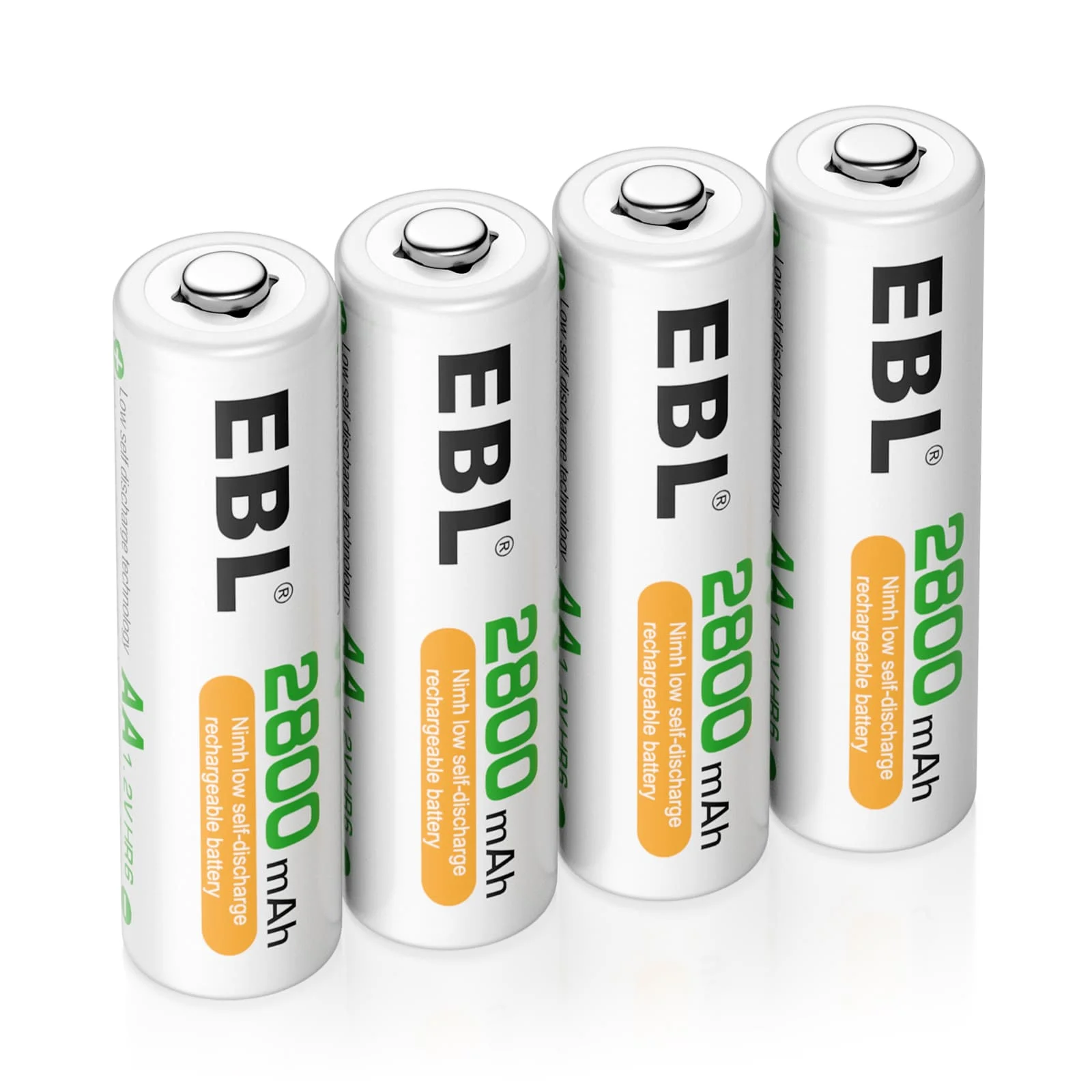 EBL EBL 4 x AA 1,2V 2800mAh NIMH