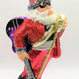 Impuls Santa Claus gibt ein Rock-Konzert