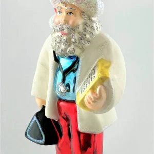 Sonstige Santa Claus mit schwarzem Arztkoffer und Stethoskop