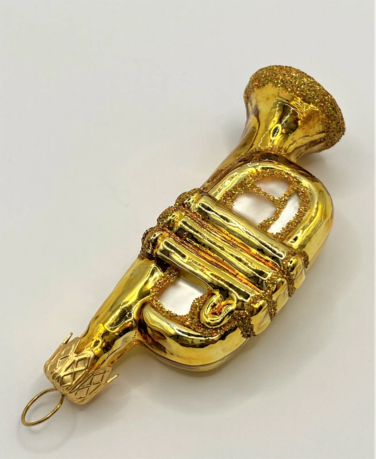 Glaspol Kleine Trompete golden