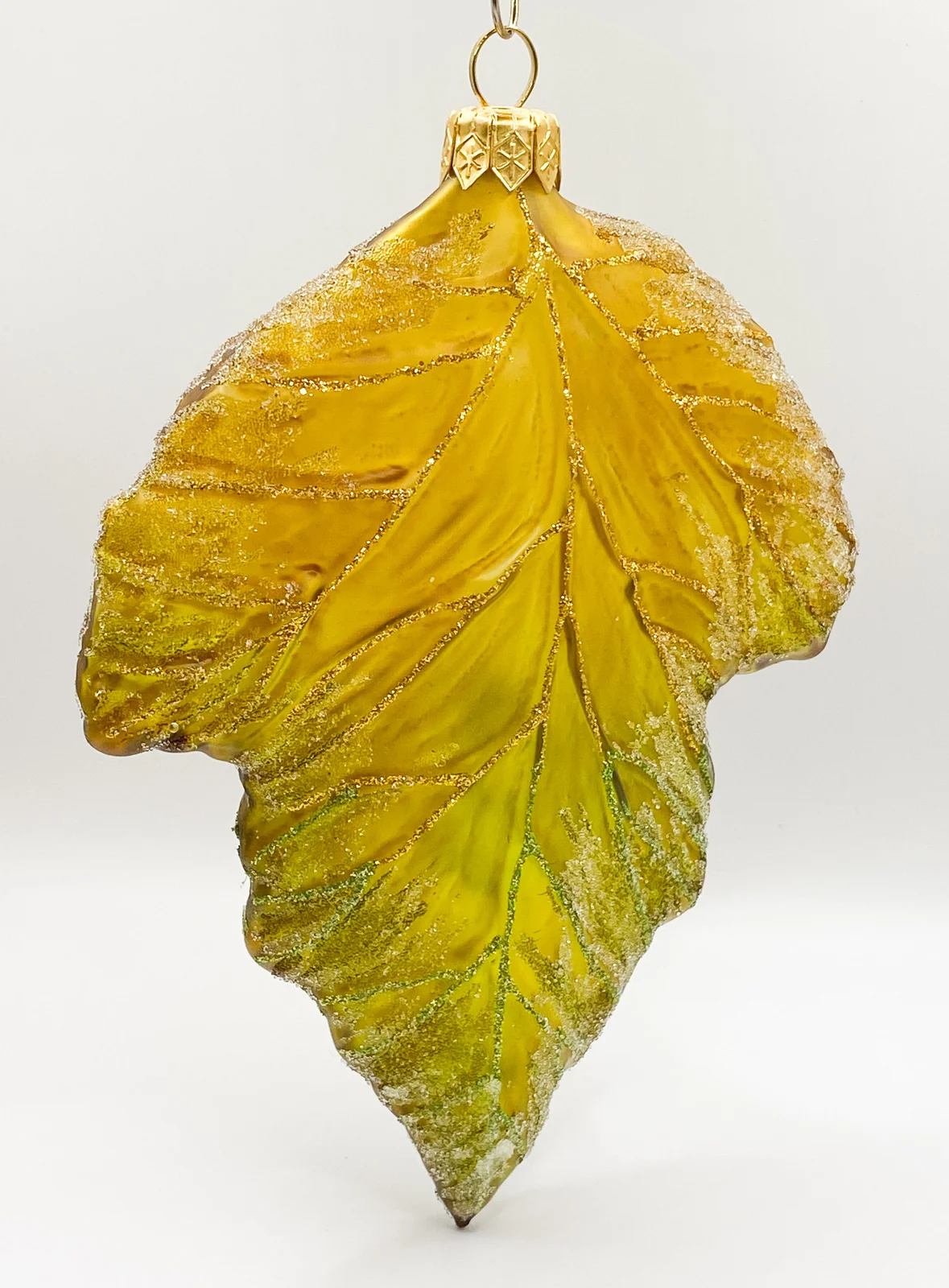 GMC Blatt, grün/olive transparent