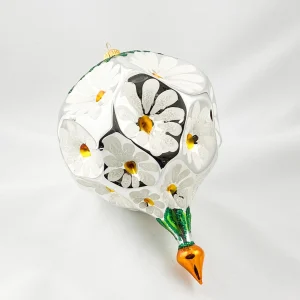 Wiktoria Grosse Kugel mit Gänseblümchen-Motiv
