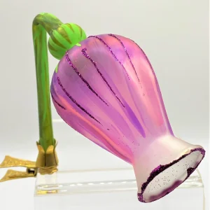 Wiktoria Glockenblume, rosa auf Clip