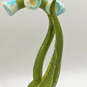 Wiktoria Hellblaue Blüten-Rispe auf Clip