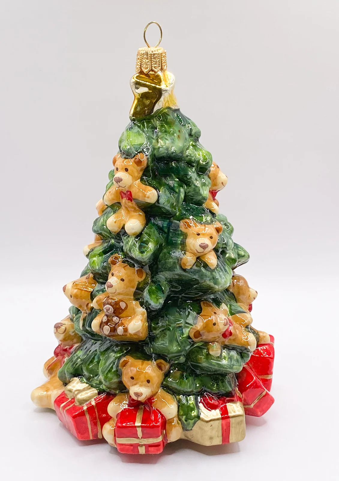 Komozja Weihnachtsbaum geschmückt mit Teddybären, KOMOZJA MOSTOWSKI
