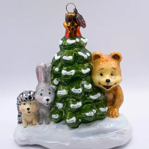 Komozja Die Tiere treffen sich beim Christbaum im Wald , KOMOZJA MOSTOWSKI