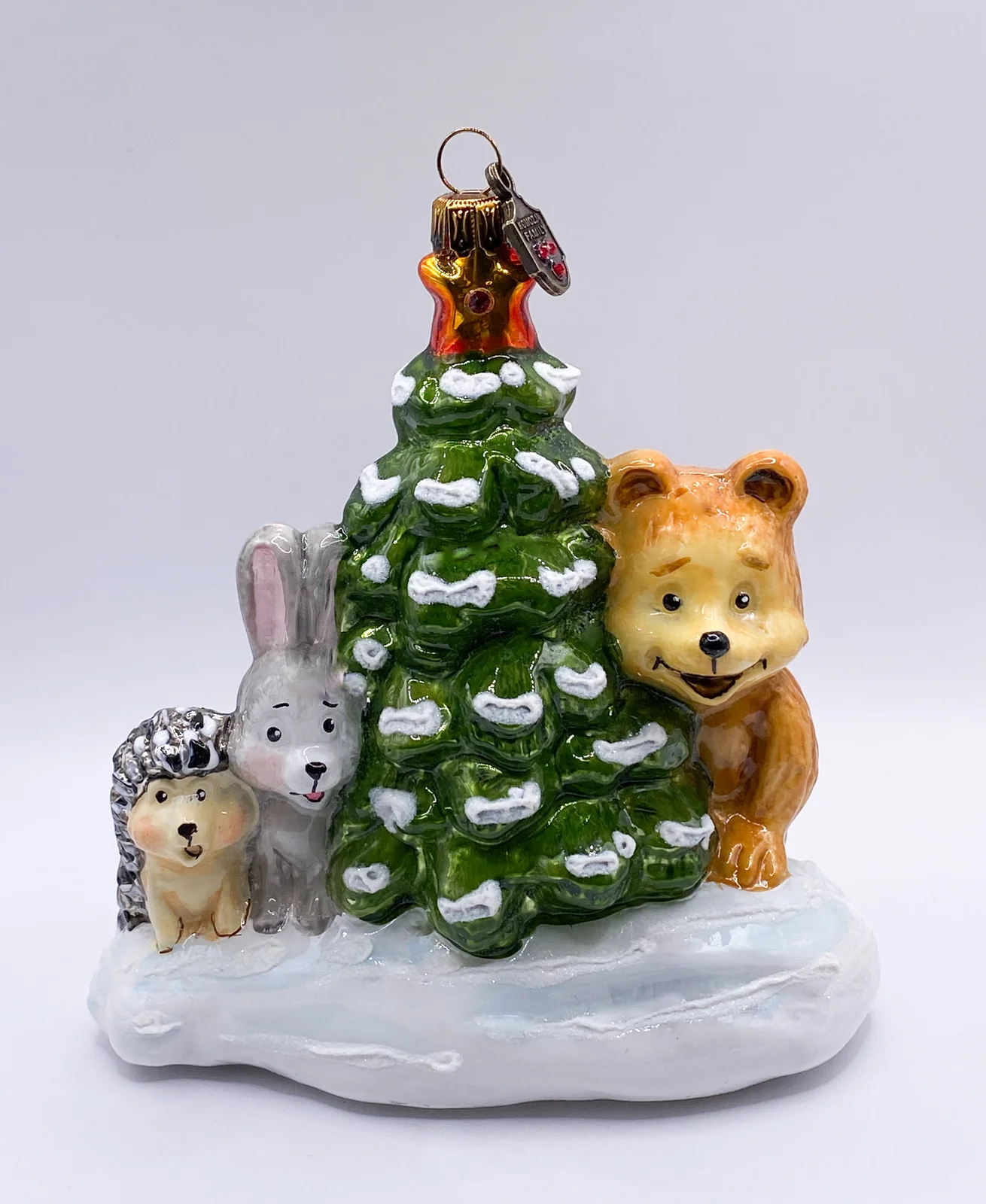 Komozja Die Tiere treffen sich beim Christbaum im Wald , KOMOZJA MOSTOWSKI