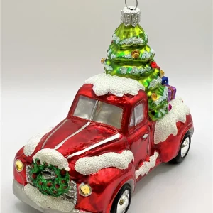 Hanco Der Weihnachtsbaum wird mit dem Pickup geliefert