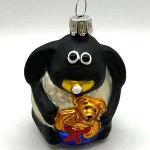 Thüringer Timmy mit Geschenk, Shaun das Schaf