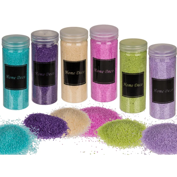 Out of the blue KG Dekosand, feinkörnig, 6 Farben ass. ,