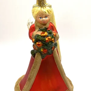 Komozja Engel im roten Kleid mit Blumen, KOMOZJA MOSTOWSKI