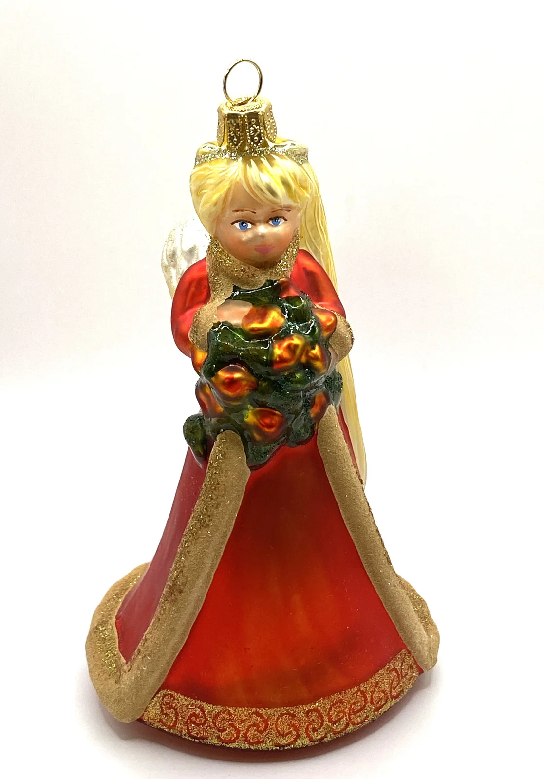 Komozja Engel im roten Kleid mit Blumen, KOMOZJA MOSTOWSKI