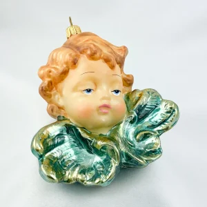 Komozja Putto mit grüngoldenen Flügeln, KOMOZJA MOSTOWSKI