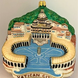 Impuls Vatikan mit Peters-Dom und Piazza San Pietro