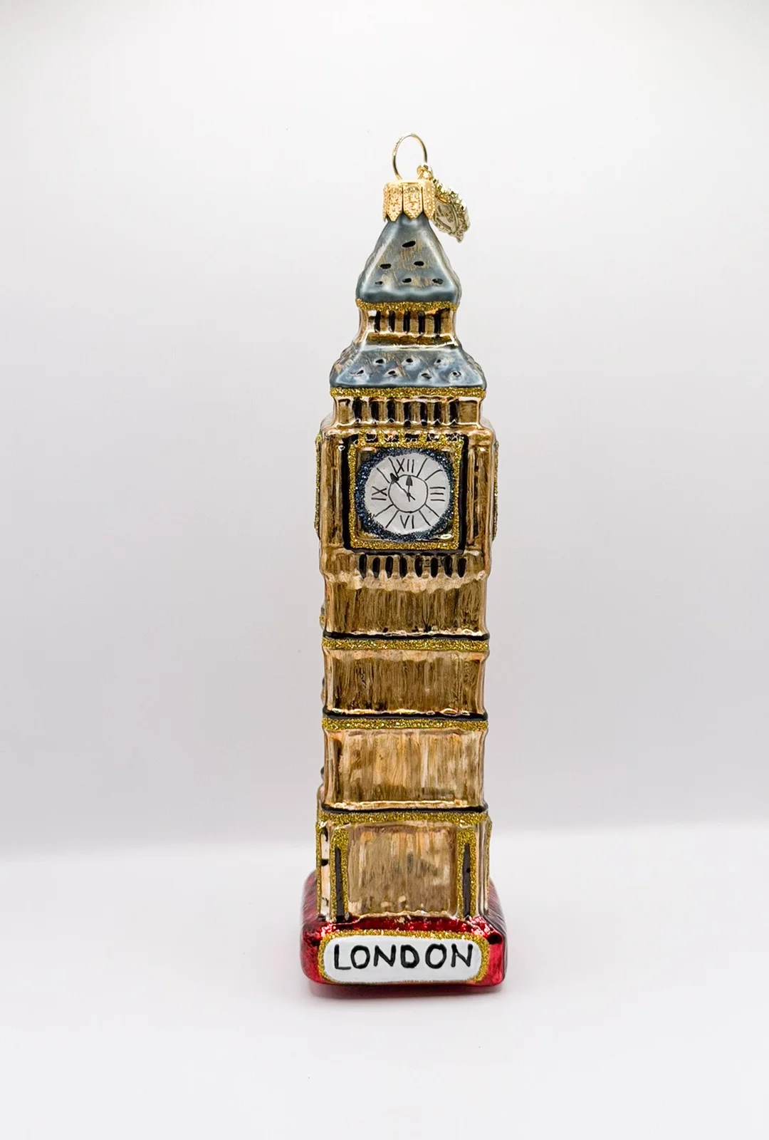 Glassware Big Ben Turm in London