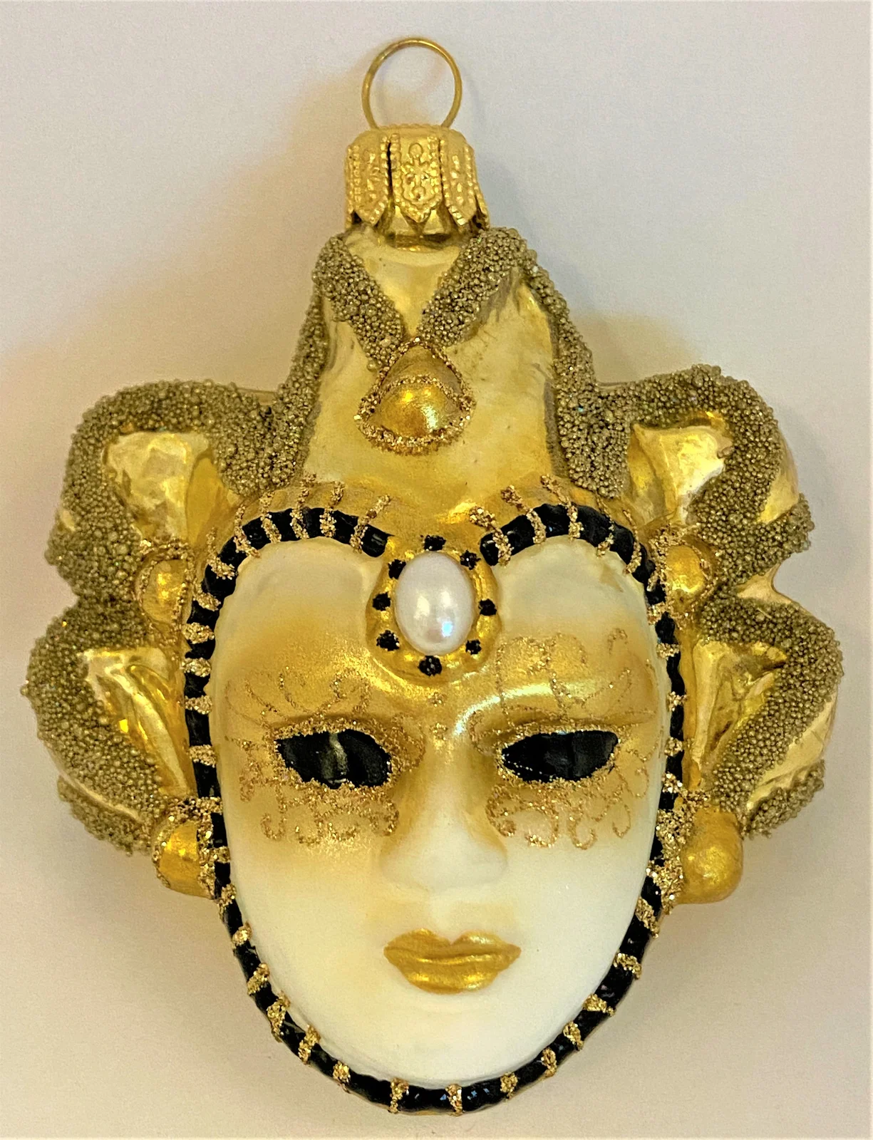 GMC Venezianische Maske mit goldenen Glöckchen