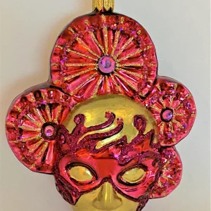 GMC Venezianische Maske pink gold