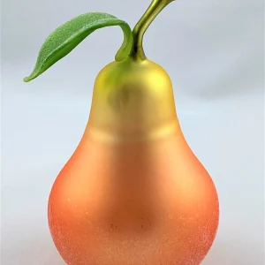 GMC Birne mit Blatt, Glimmer