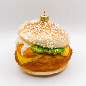 Impuls Chicken Burger, Poulet Burger mit Sesambrötli