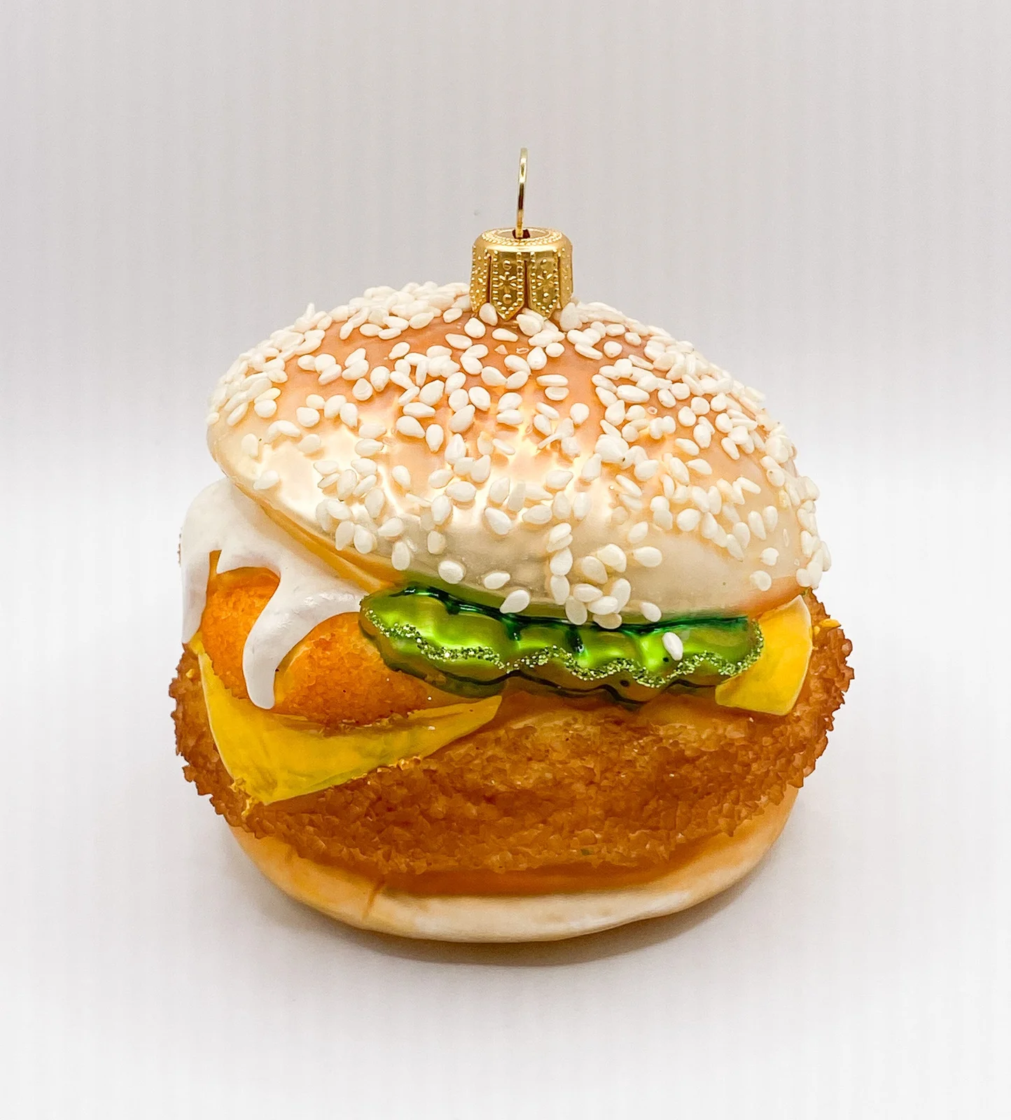Impuls Chicken Burger, Poulet Burger mit Sesambrötli