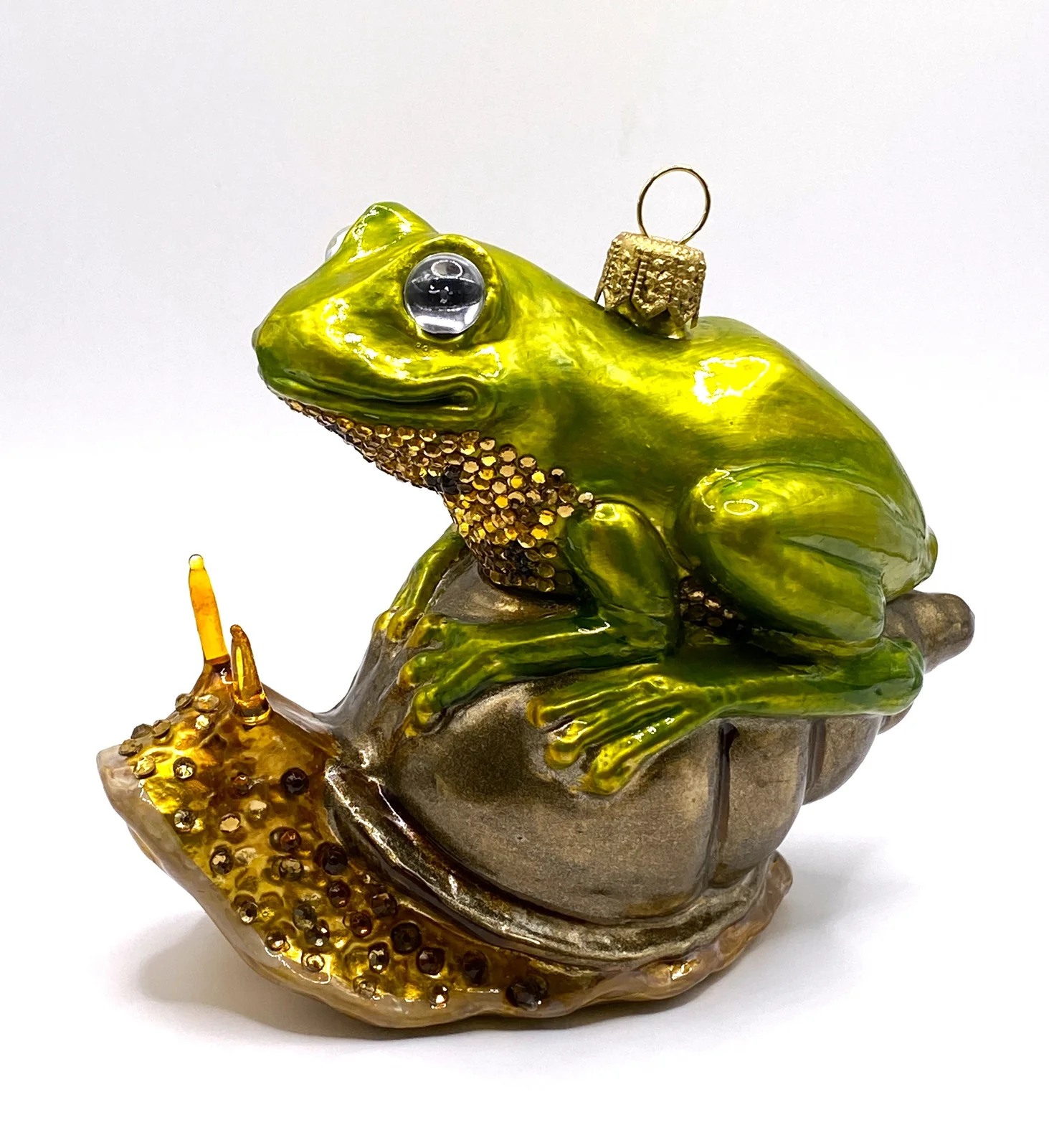 Atlas Frosch sitzt auf der Schnecke, AtlasArt