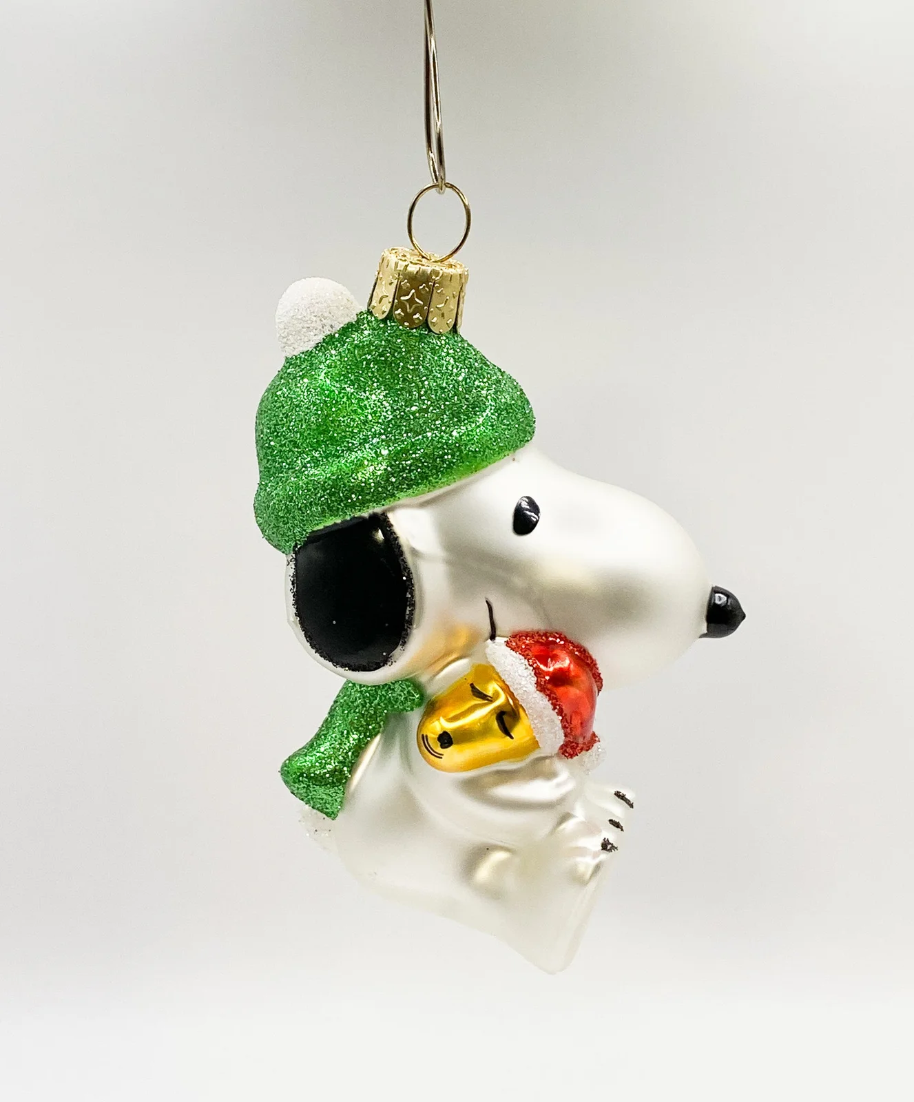 Vondels Snoopy freut sich zusammen mit Woodstock auf Weihnachten