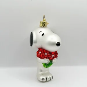 Vondels Snoopy bringt einen grossen Blumen-Strauss