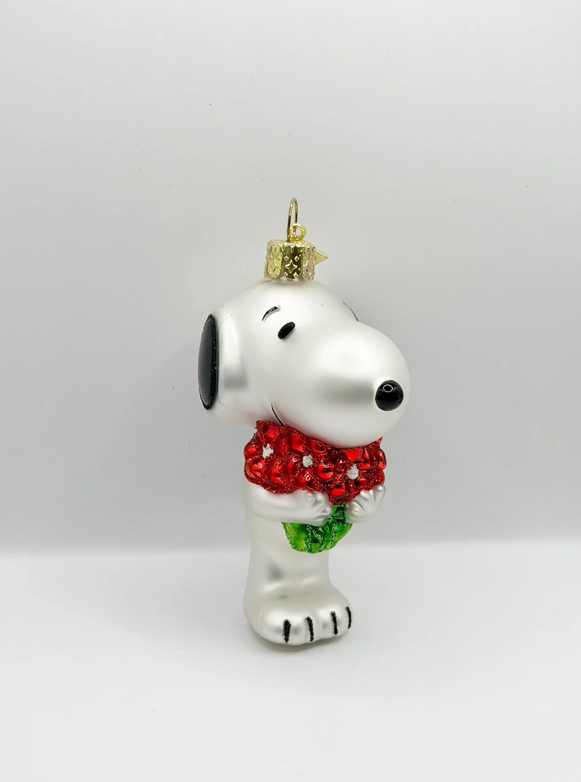 Vondels Snoopy bringt einen grossen Blumen-Strauss