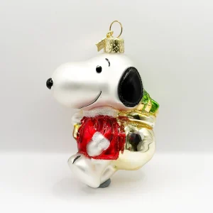 Vondels Snoopy hilft Santa Claus die Geschenke zu verteilen