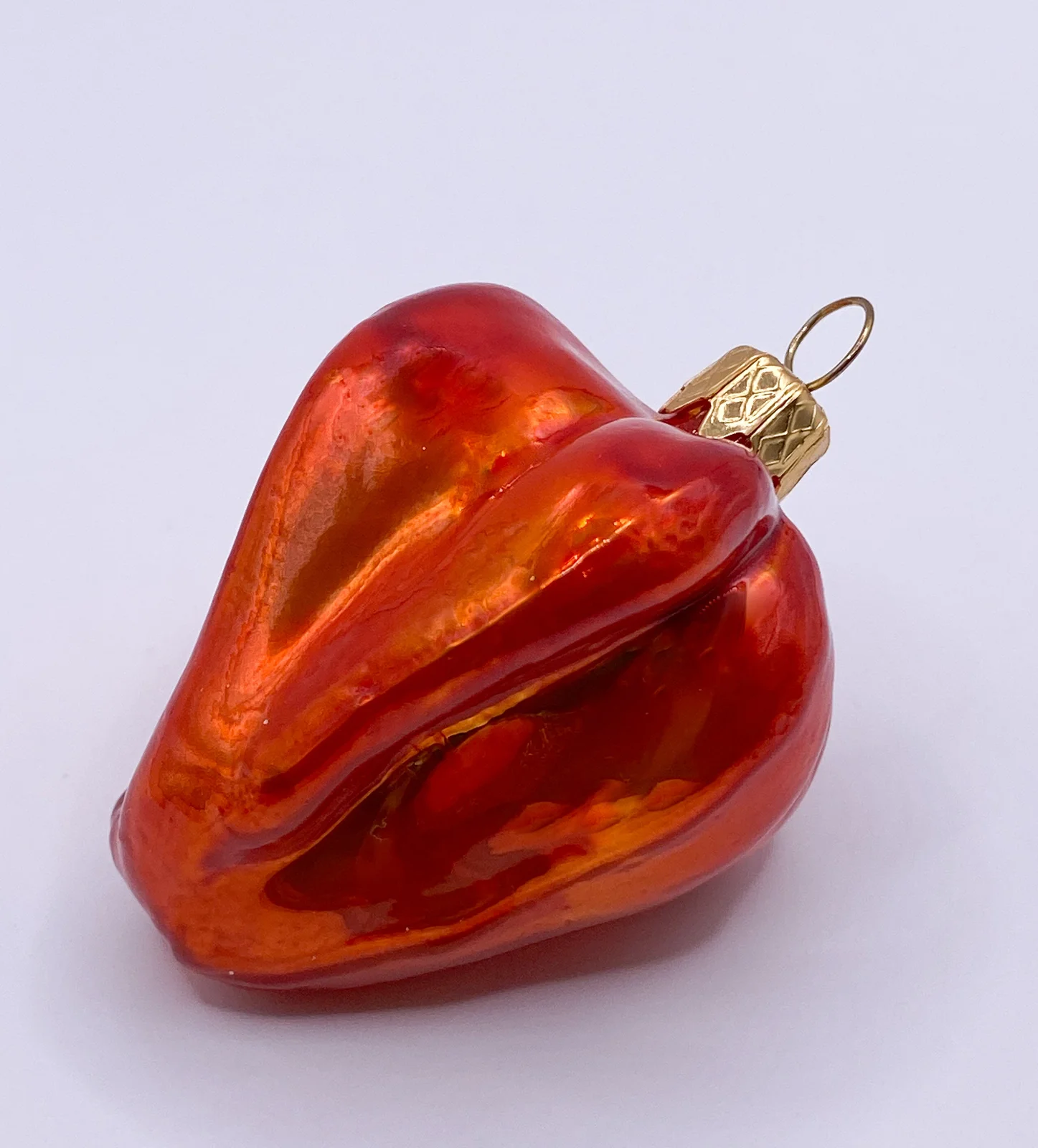 Glasswitch Kleine orange Peperoni