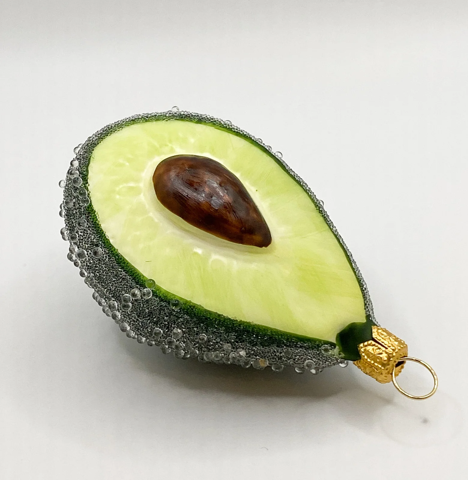 GMC Halbe Glitzer - Avocado