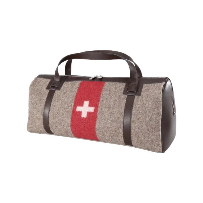 Weekender / Sporttasche aus Schweizer Armeedecke