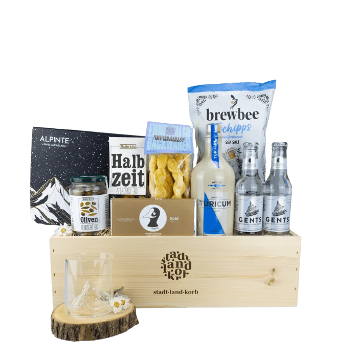 Premium Gin Experience Geschenkkorb