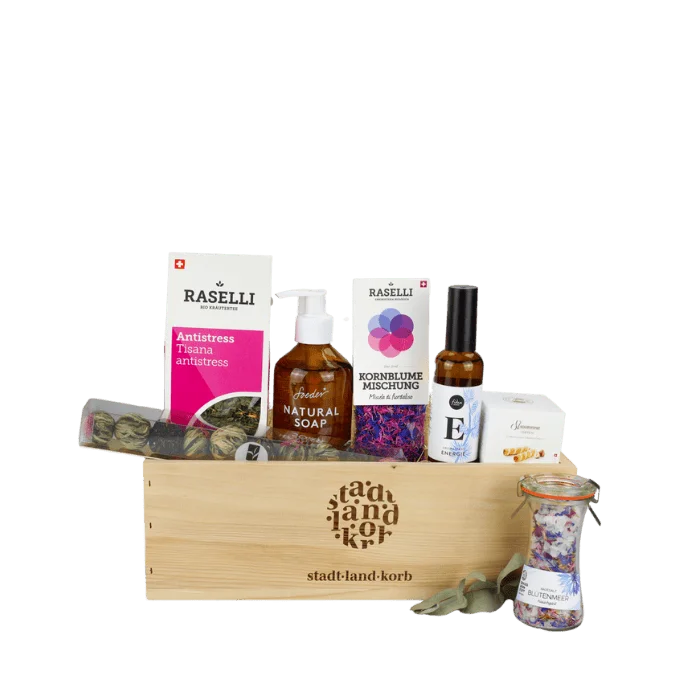 Wohlfühlglück Geschenkkorb