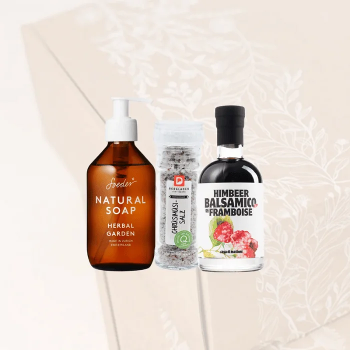 Himbeer Balsamico Geschenkbox Nature