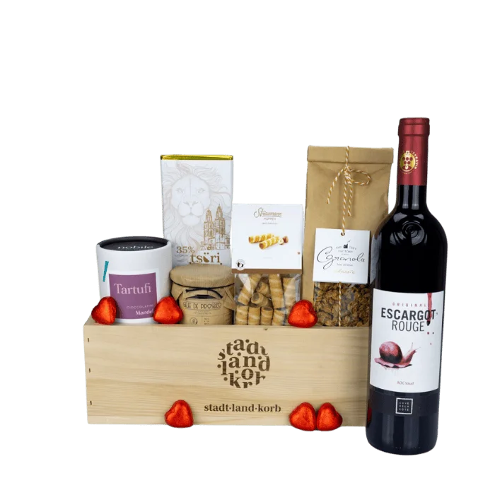 Romantik & Genuss Geschenkkorb