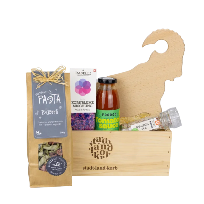 Genussvolle Freuden Geschenkkorb