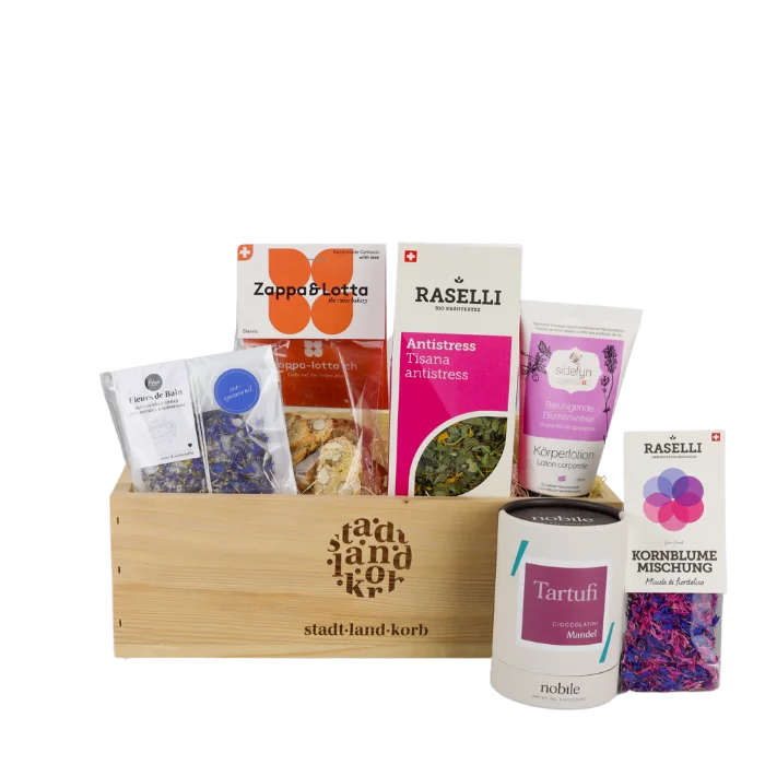 Sweet & Relax Geschenkkorb