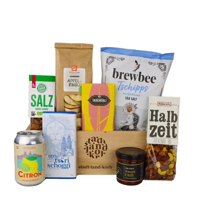 Knusper & Genuss Geschenkkorb
