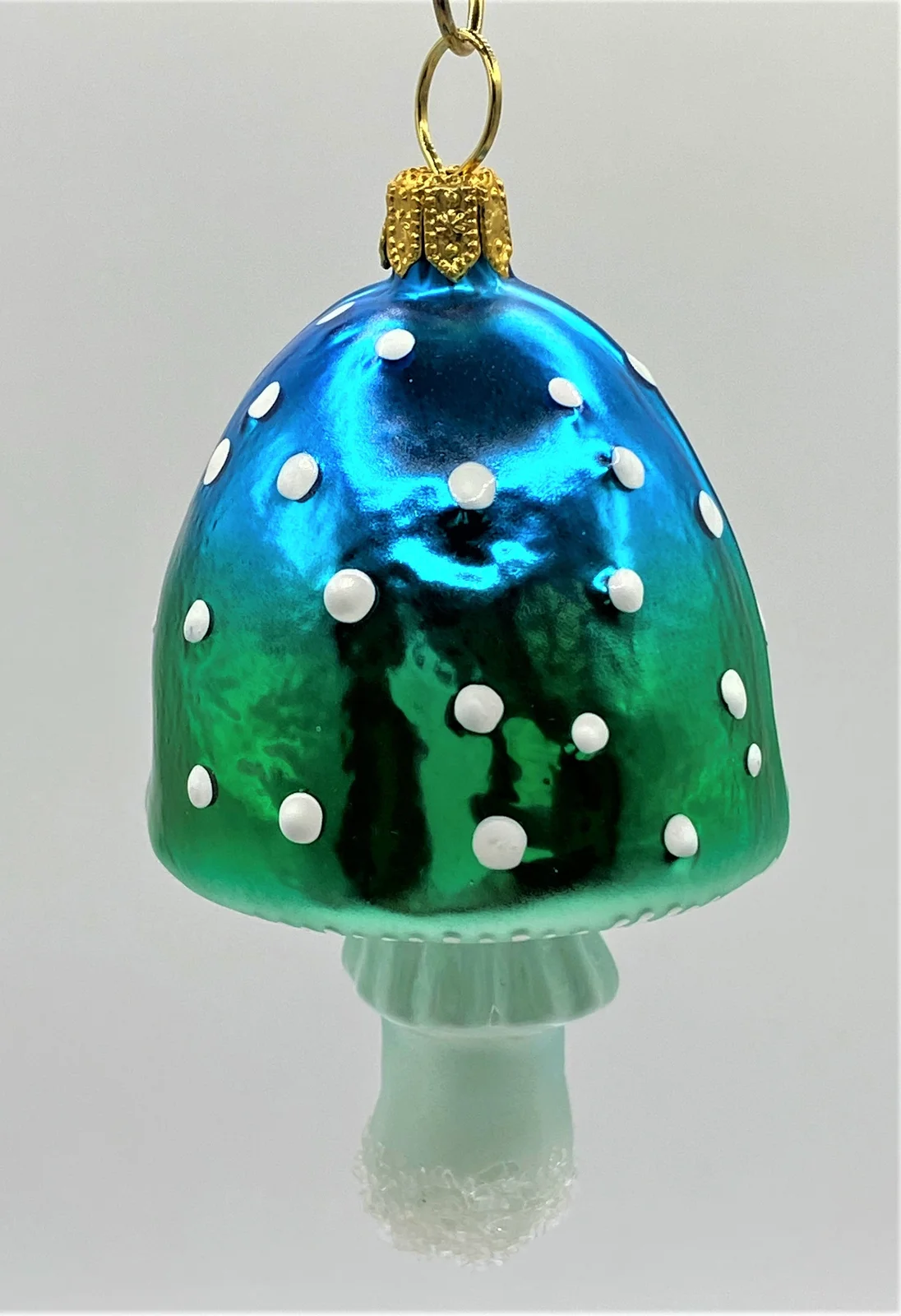 GMC Blau grün getupfter Pilz