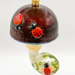 Wiktoria Grosser Pilz mit Marienkäfern auf dem Hut