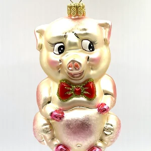 Sonstige Schweinchen mit rosa Schleife