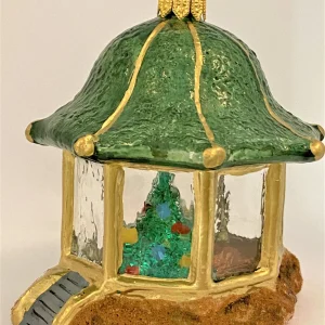 Koronex Garten-Pavillon mit grünem Dach